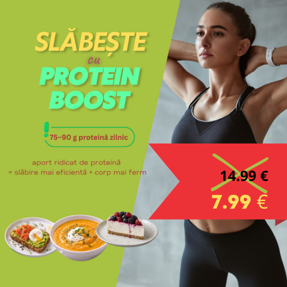Slăbeşte cu Protein Boost