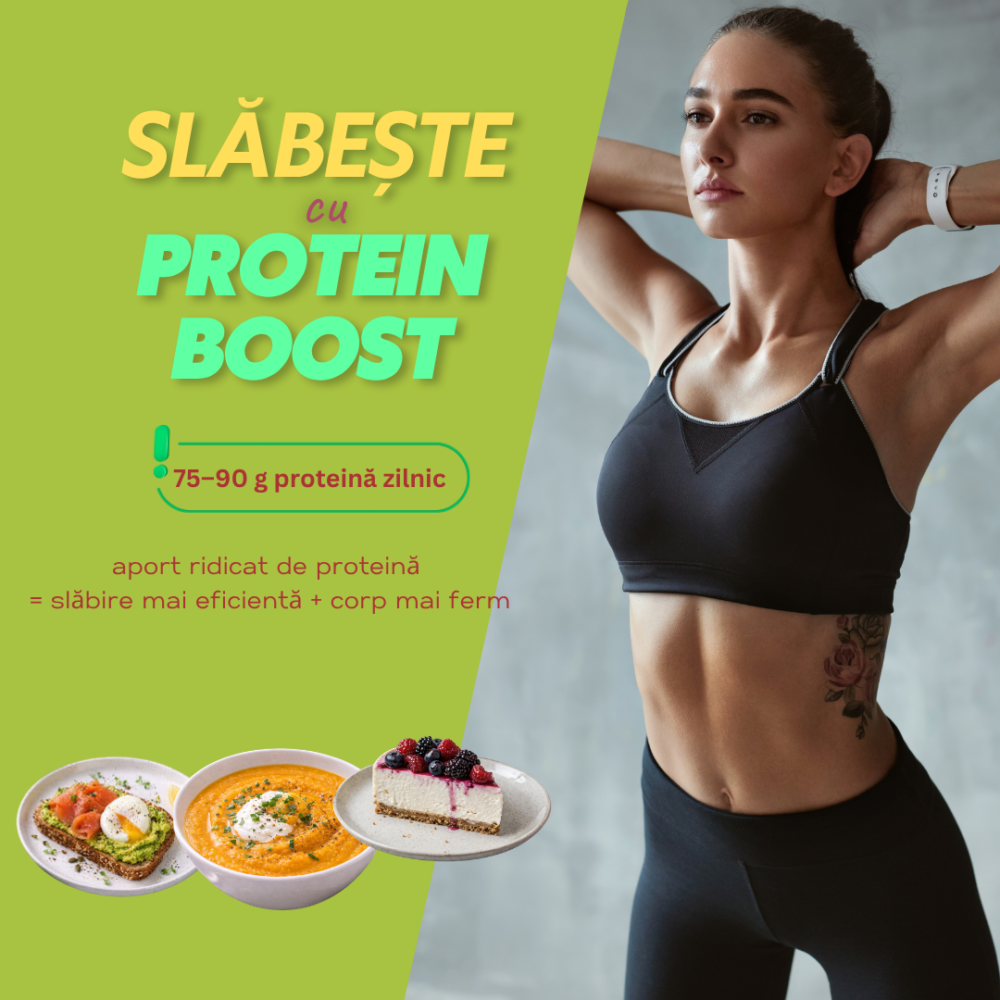Slăbeşte cu Protein Boost